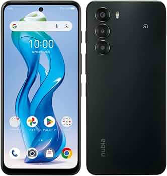 Amazon | ワイモバイル版 nubia S 5G A403ZT 本体 SIMフリースマホ